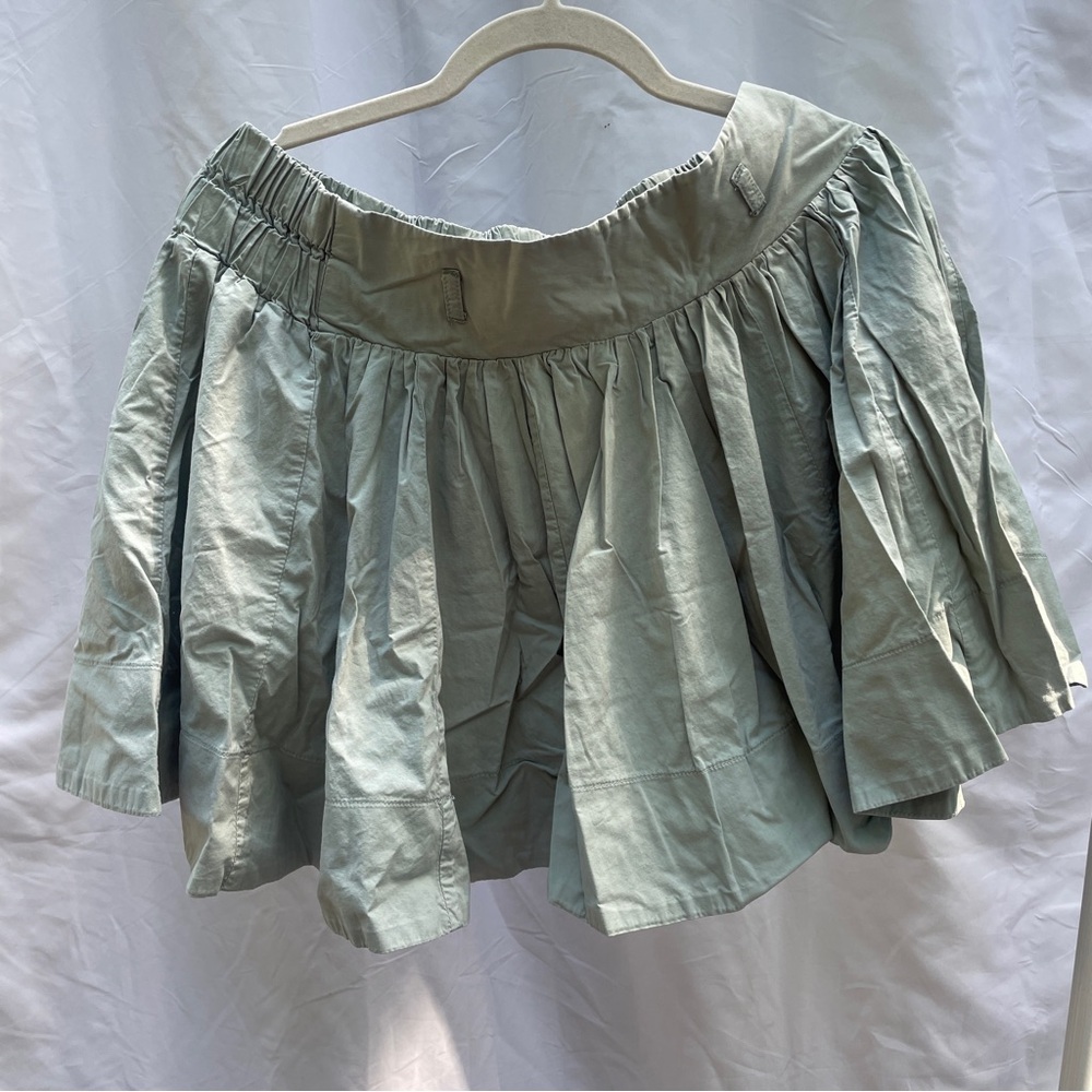 Teal skirt
